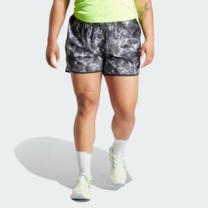 Adidas Women's Plus Size  Marathon 20 Allover Print Shorts Size 1X NWT
